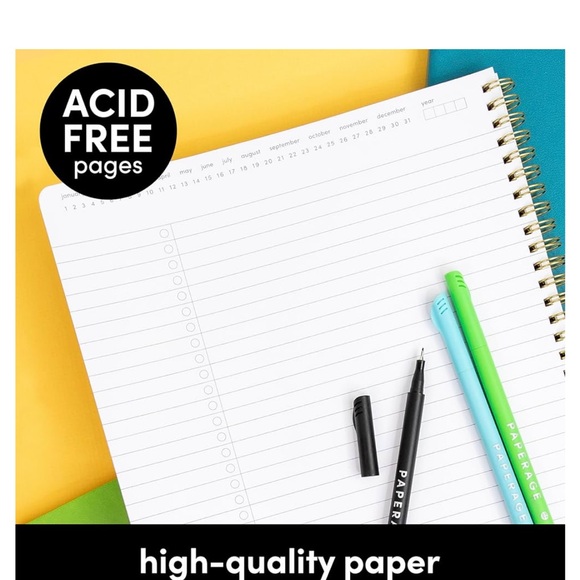 undated planner notebook - Picture 4 of 6